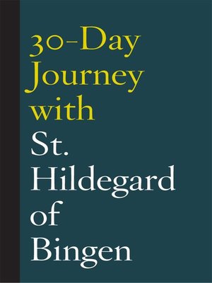 cover image of 30-Day Journey with St. Hildegard of Bingen